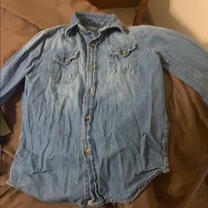 Boys jean shirt XS 6/7